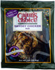 Cajun's Choice Savory Chicken Rub 1oz, packet of Louisiana flavored seasoning with grilled chicken on the front.
