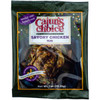 Cajun's Choice Savory Chicken Rub 1oz, package of chicken rub seasoning with grilled chicken pictured