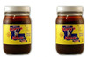 Kary's Roux, Dark Roux 16oz 2 Pack, jar of dark roux for cooking and seasoning.