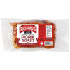 Richard's Seasoned Pork Roast 2.5lb, packaged raw seasoned boneless pork roast in transparent plastic packaging with red and white label.