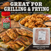 Alligator Filets 5lb, packaged fresh Louisiana alligator meat prime fillet ready for grilling or frying.