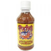 Poche's Poches Garlic Sauce 8oz, bottle of garlic sauce with colorful label featuring a garlic graphic and bold text.