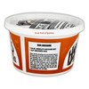 Comeaux's Harold's Dressing Mix 1lb, packaged in an orange and white container with instructions on the label for preparing rice dressing.