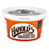 Comeaux's Harold's Dressing Mix 1lb, product container of Cajun dressing mix with orange and white packaging.
