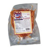 Poche's Pork Tasso 1lb, packaged smoked pork tasso in vacuum-sealed bag with product label