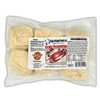 Cajun Original Crab Pistolettes 6 Pack, frozen seafood crab pistolettes in clear plastic packaging with a label.