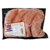 Poche's Poches Crawfish & Pork Sausage 1lb, frozen Cajun-style crawfish and pork sausage in vacuum-sealed packaging.