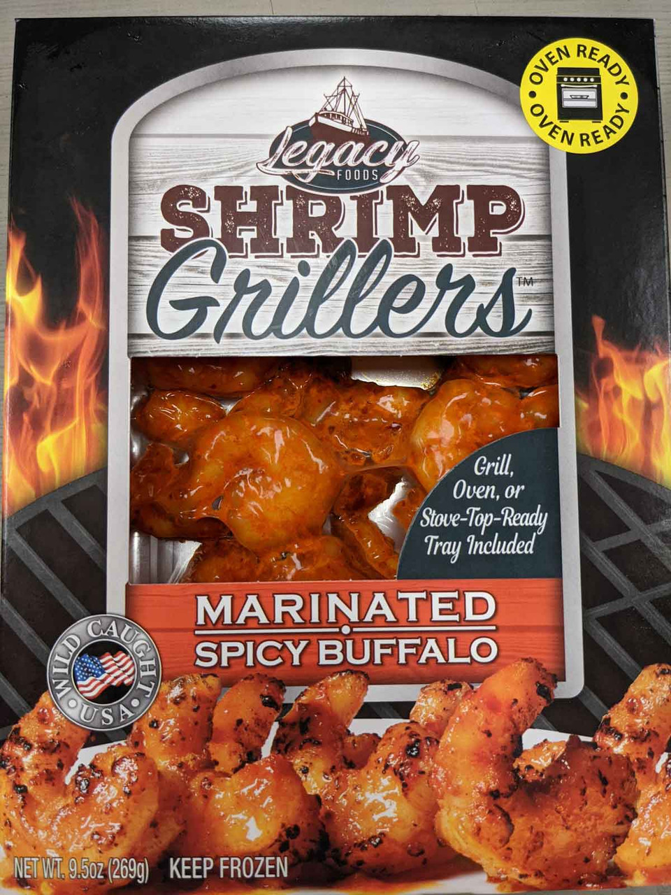 Shrimp Grillers Spicy Buffalo