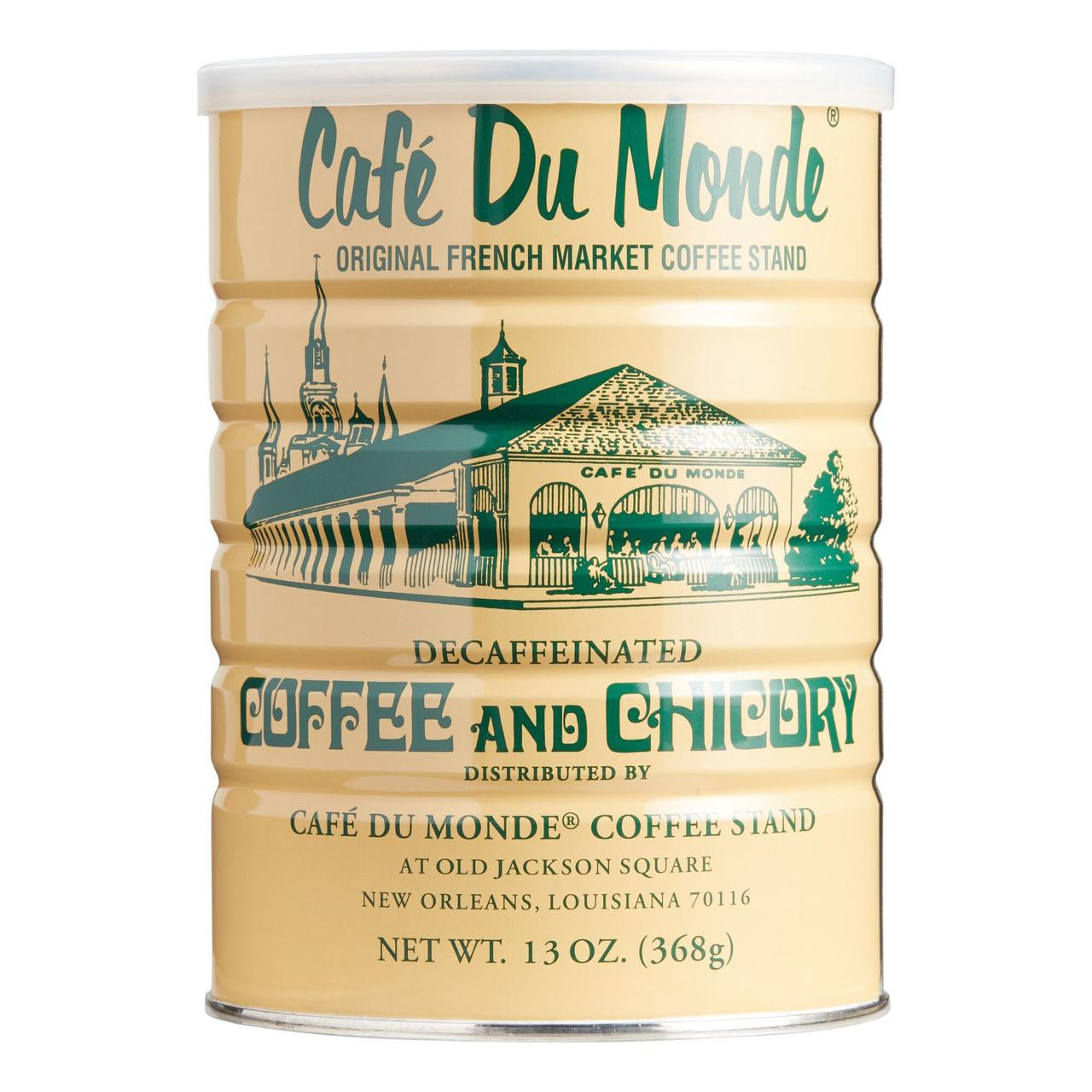 Café Du Monde Decaf Coffee and Chicory 13oz