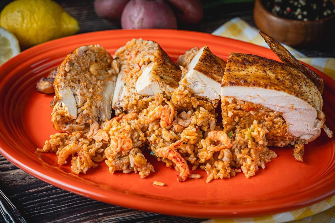 Crawfish Jambalaya Stuffed Cajun Chicken Breast 24 oz | La