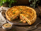 Louisiana Crawfish Pie Recipe with Flaky Golden Crust