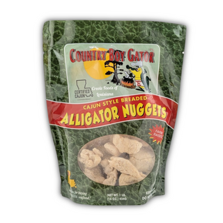 Country Boy Gator Breaded Alligator Nugget 1lb