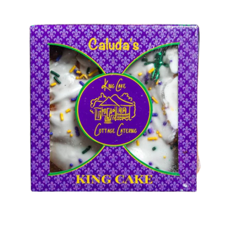 Caluda's Traditional Mini King Cake 4oz