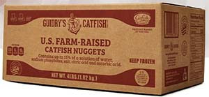 Guidrys Catfish Nuggets 4lb box