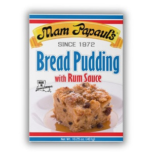 Mam Papaul's Bread Pudding w/ Rum Sauce