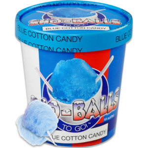 Sno-Balls To Go - Blue Cotton Candy - 16oz Pint