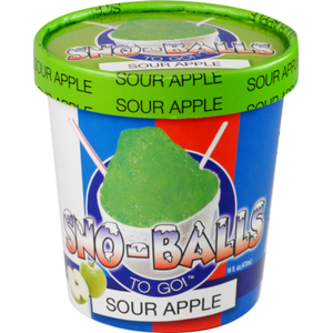 Sno-Balls To Go - Sour Apple - 16oz Pint