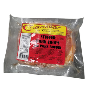 Comeaux's Stuffed Pork Chops w/ Boudin