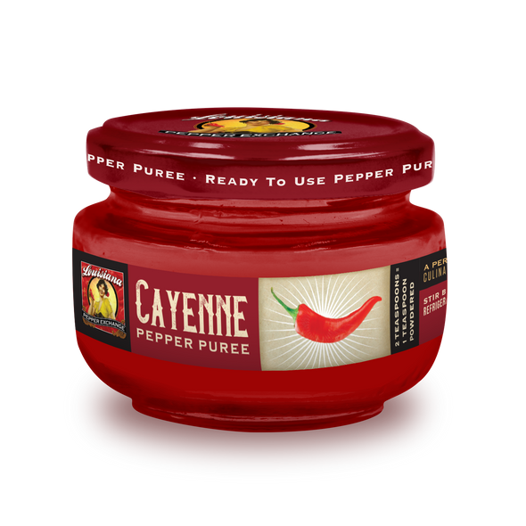 Cayenne Pepper Puree, 4oz Louisiana Pepper Exchange