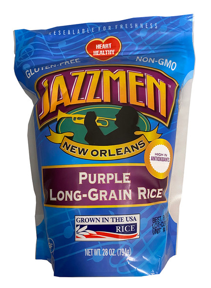 Jazzmen Purple Rice 28oz