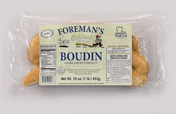 Foreman's Boudin 1lb