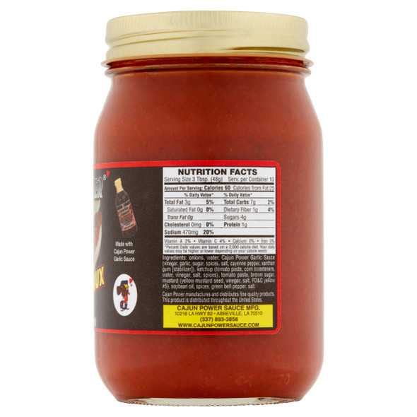 Cajun Power Sloppy Boudreaux 16oz 2