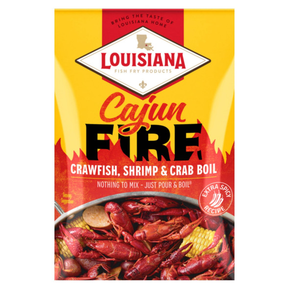 Louisiana Fish Fry Cajun Fire Boil 25lb
