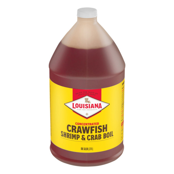 Louisiana Fish Fry Concentrated Crawfish Crab & Shrimp Boil Liquid Gallon