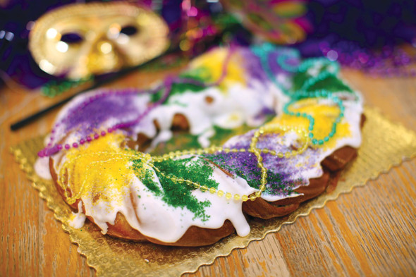 Caluda's Praline Filling King Cake (Icing on the Side)