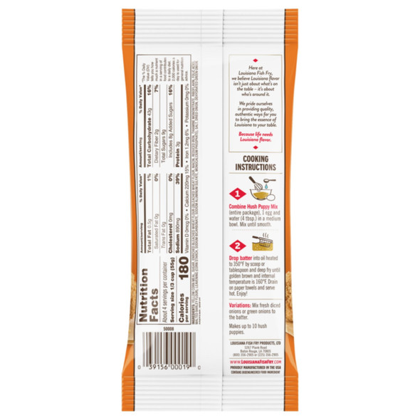 Louisiana Fish Fry Hush Puppy Mix 7.5oz 2