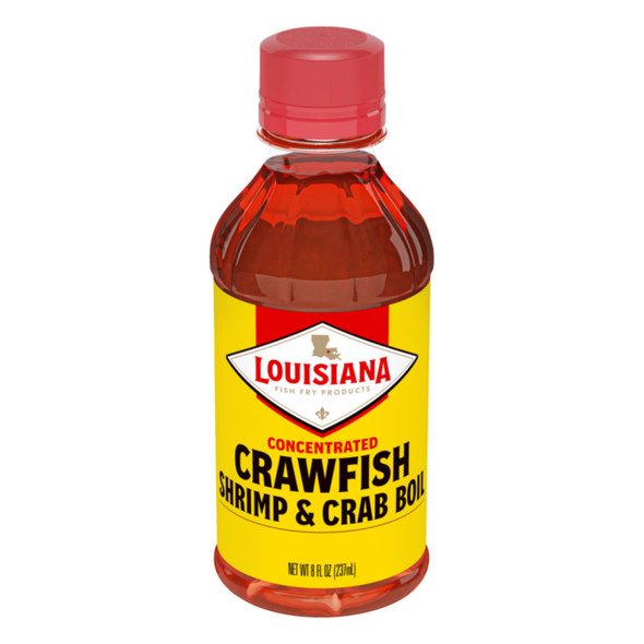Louisiana Fish Fry Concentrated Crawfish, Crab & Shrimp Boil Liquid 8oz
