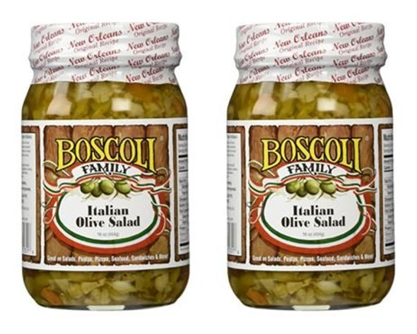 Boscoli Italian Olive Salad 15.5oz 2 Pack