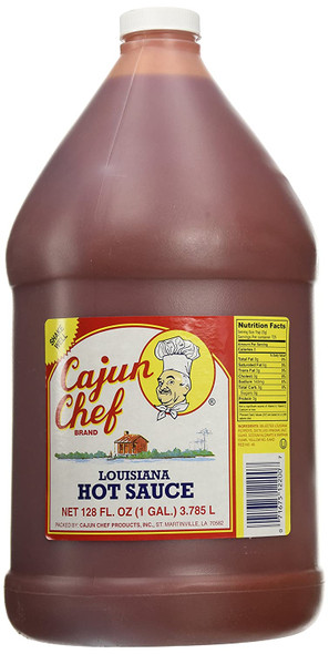Cajun Chef Louisiana Hot Sauce 128oz