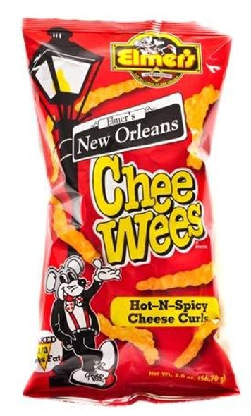 Chee Wees Hot and Spicy 2 oz