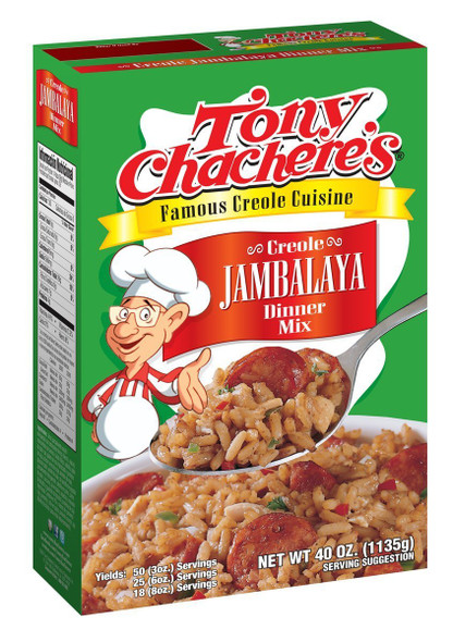 Tony Chachere's Jambalaya Rice Dinner 40oz