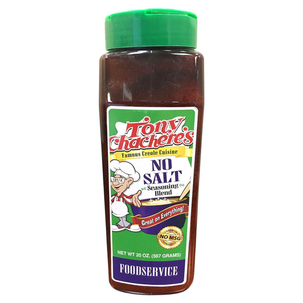 Tony Chachere's No Salt Seasoning 20oz