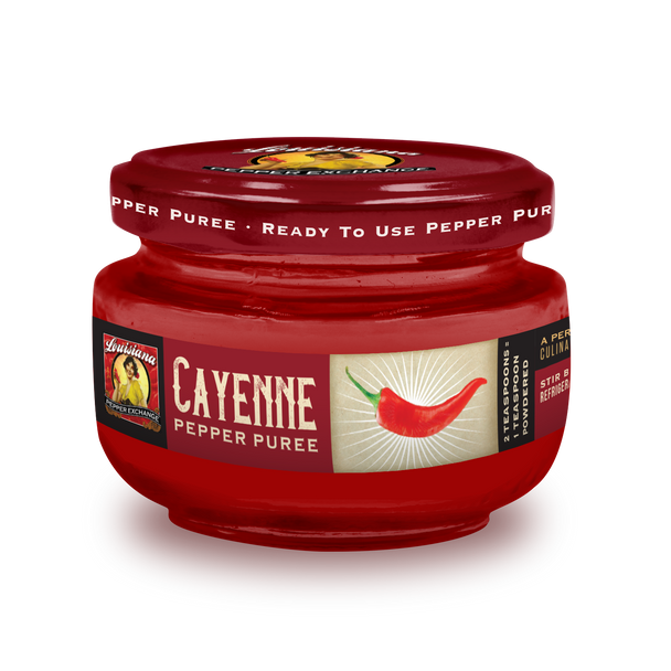 Cayenne Pepper Puree, 4oz Louisiana Pepper Exchange
