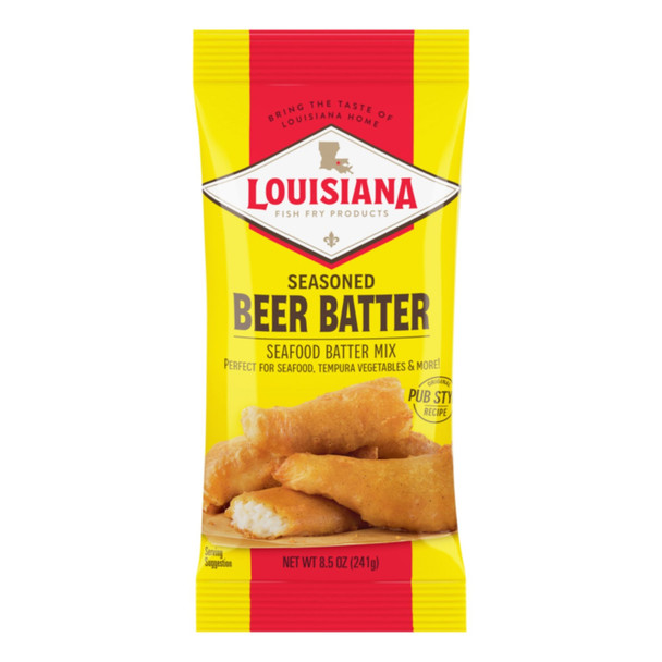 Louisiana Fish Fry Beer Batter Mix 8.5oz 2