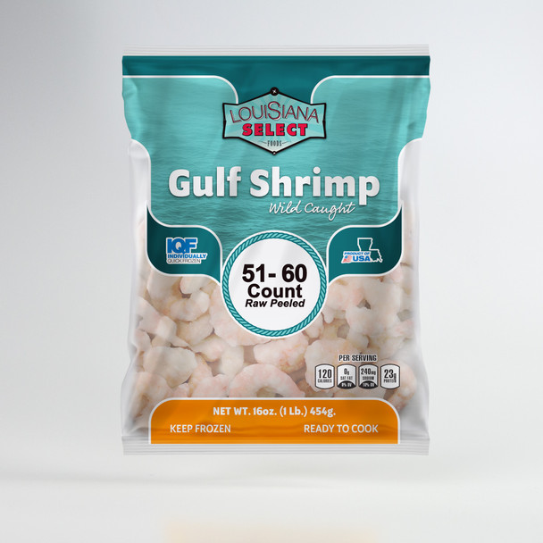 Louisiana Select 51-60 PUD Shrimp 1lb