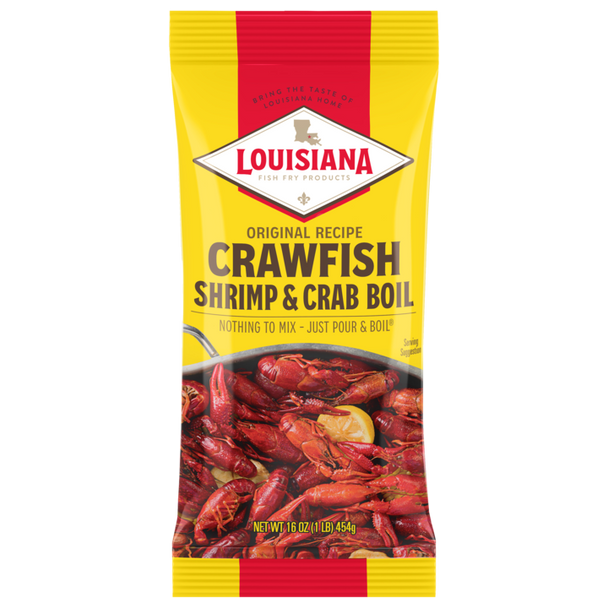 Louisiana Fish Fry Crawfish Crab & Shrimp Boil 16oz