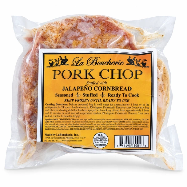 La Boucherie Stuffed Boneless Pork Chop 16oz