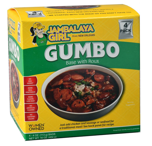 Jambalaya Girl Gumbo 4oz 4pk