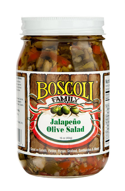 Boscoli Jalapeno Olive Salad 15.5oz