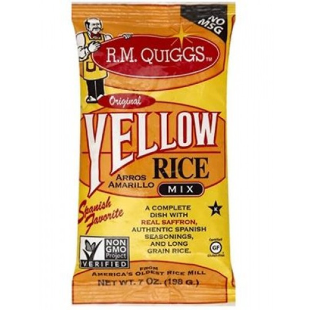 RM Quiggs Yellow Rice Mix 7 oz