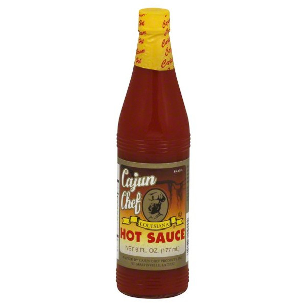 Cajun Chef Louisiana Hot Sauce 6oz