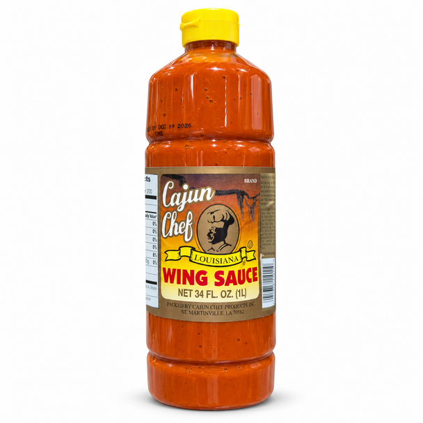 Cajun Chef Wing Sauce 34oz