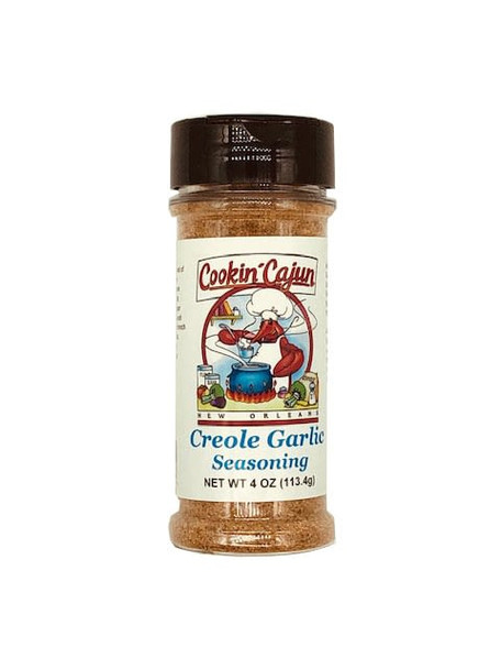 Cookin' Cajun Creole Garlic Seasoning 4oz