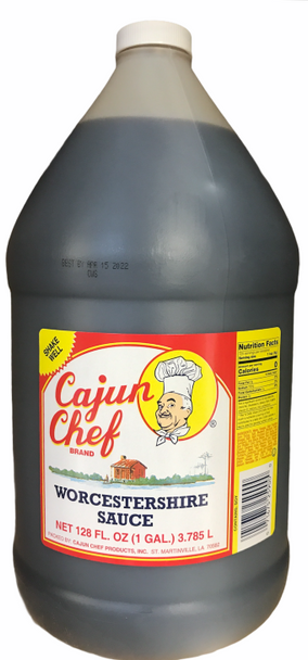 Cajun Chef Worcestershire Sauce 128oz