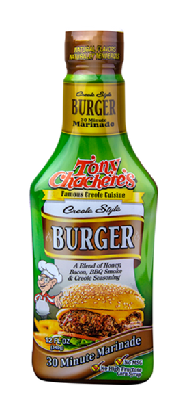 Tony Chachere's Burger Marinade 12oz