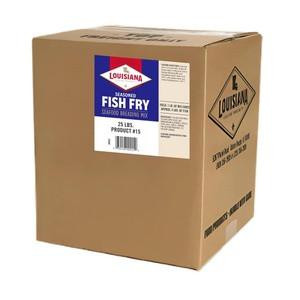 big fish box for fry Louisiana Fish Fry Seasoned Fish Fry 25 lb